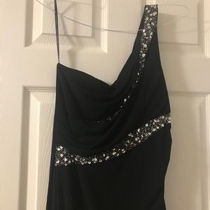 Cachet One Shoulder Evening Gown